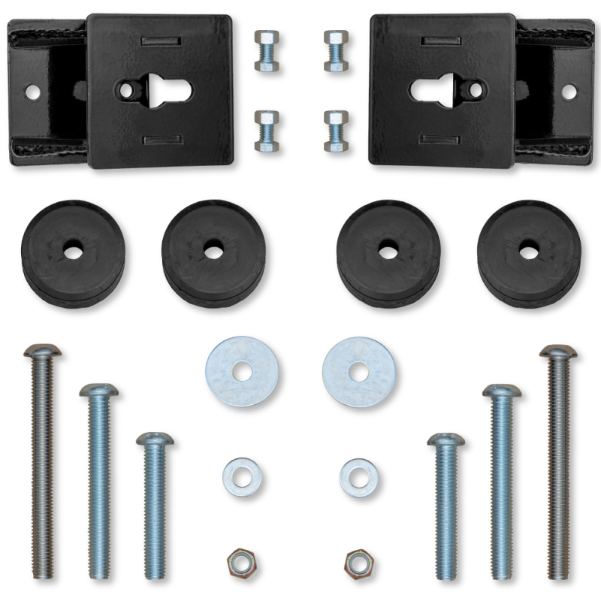 Picture of Rock Krawler 07-18 Jeep Wrangler JK/JKU Stackable Rear Bump Stops Kit