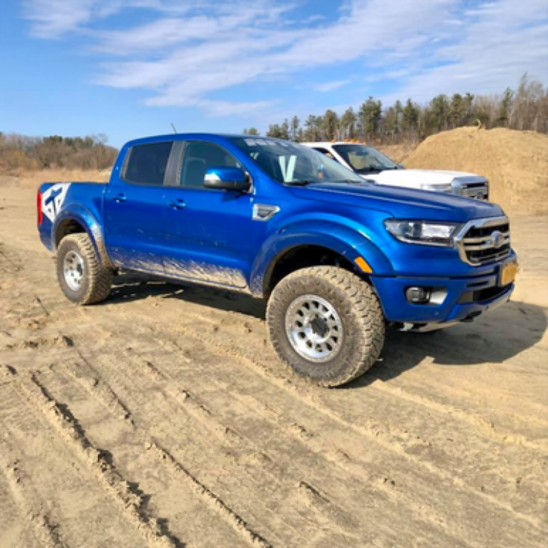 Picture of Rock Krawler 2019+ Ford Ranger (Ex. Raptor) 2in Leveling Kit - Front & Rear