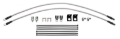 Picture of Wilwood 2021+ Ford Raptor Flexline Kit 30in. - Front