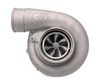 Picture of Forced Performance FP7275 Reverse Rotation Turbocharger w/Stainless V-Band 1.02 A/R Turbine Housing
