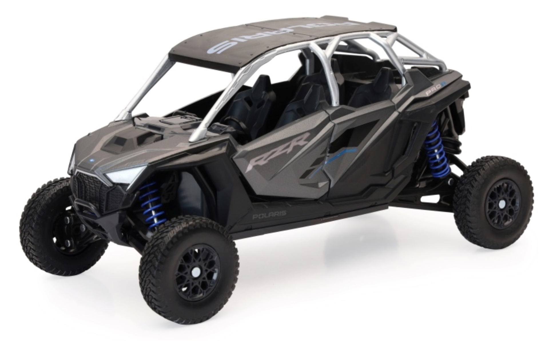 Picture of New Ray Toys Polaris RZR Pro R 4 Matte Heavy Metal/ Scale 1:18