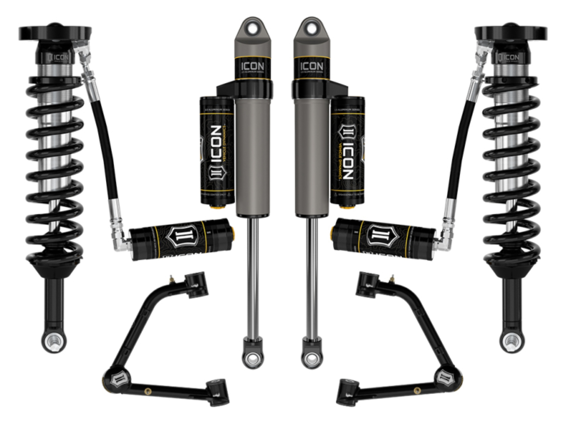 Picture of ICON 2023 Chevrolet Colorado 1.75-2.5in Stage 4 Suspension System w/ Tubular UCA
