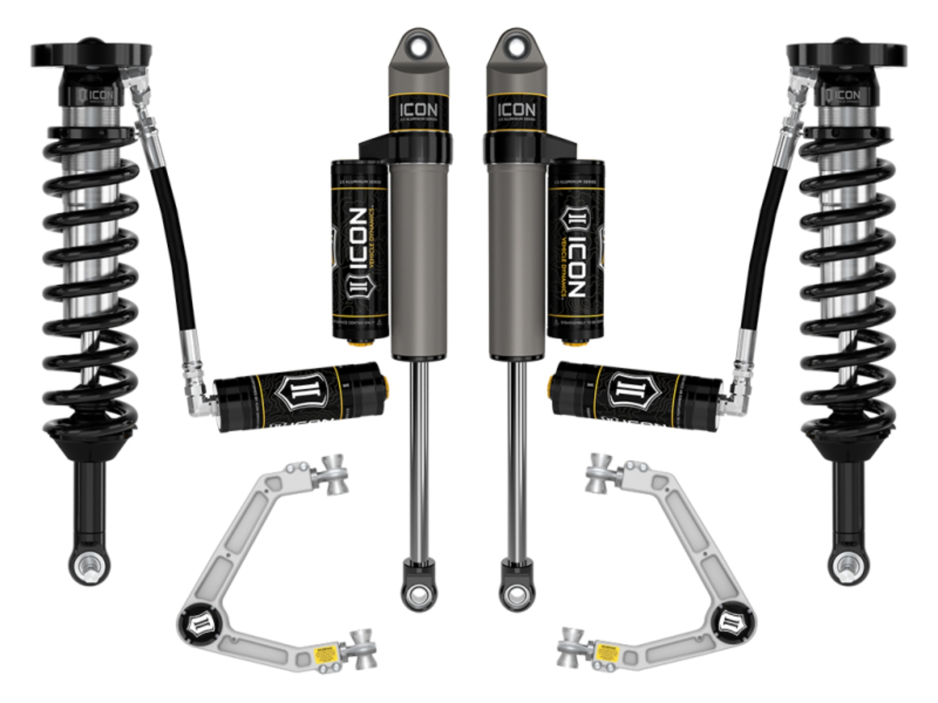Picture of ICON 2023 Chevrolet Colorado 1.75-2.5in Stage 4 Suspension System w/ Billet UCA