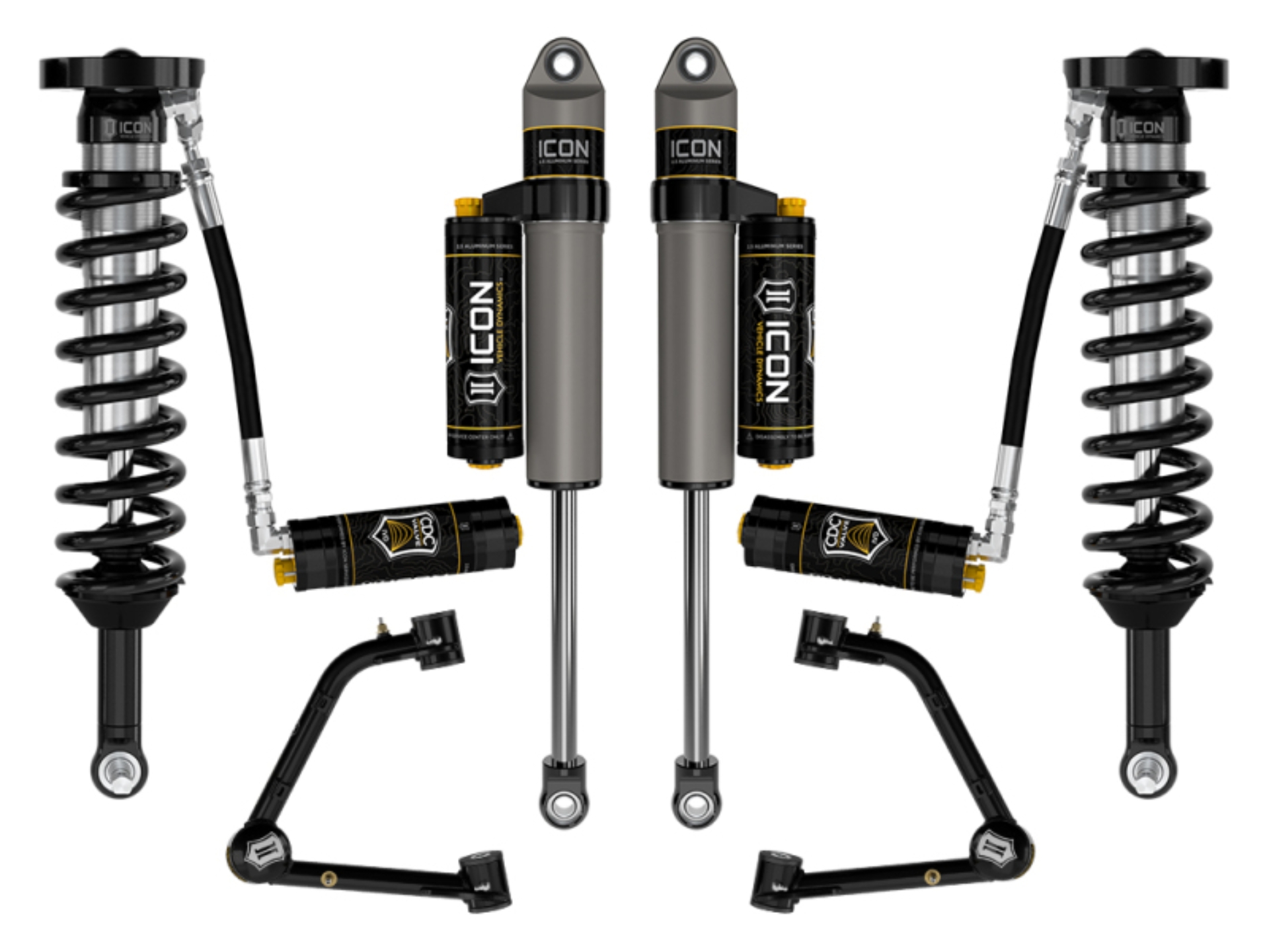 Picture of ICON 2023 Chevrolet Colorado 1.75-2.5in Stage 5 Suspension System w/ Tubular UCA
