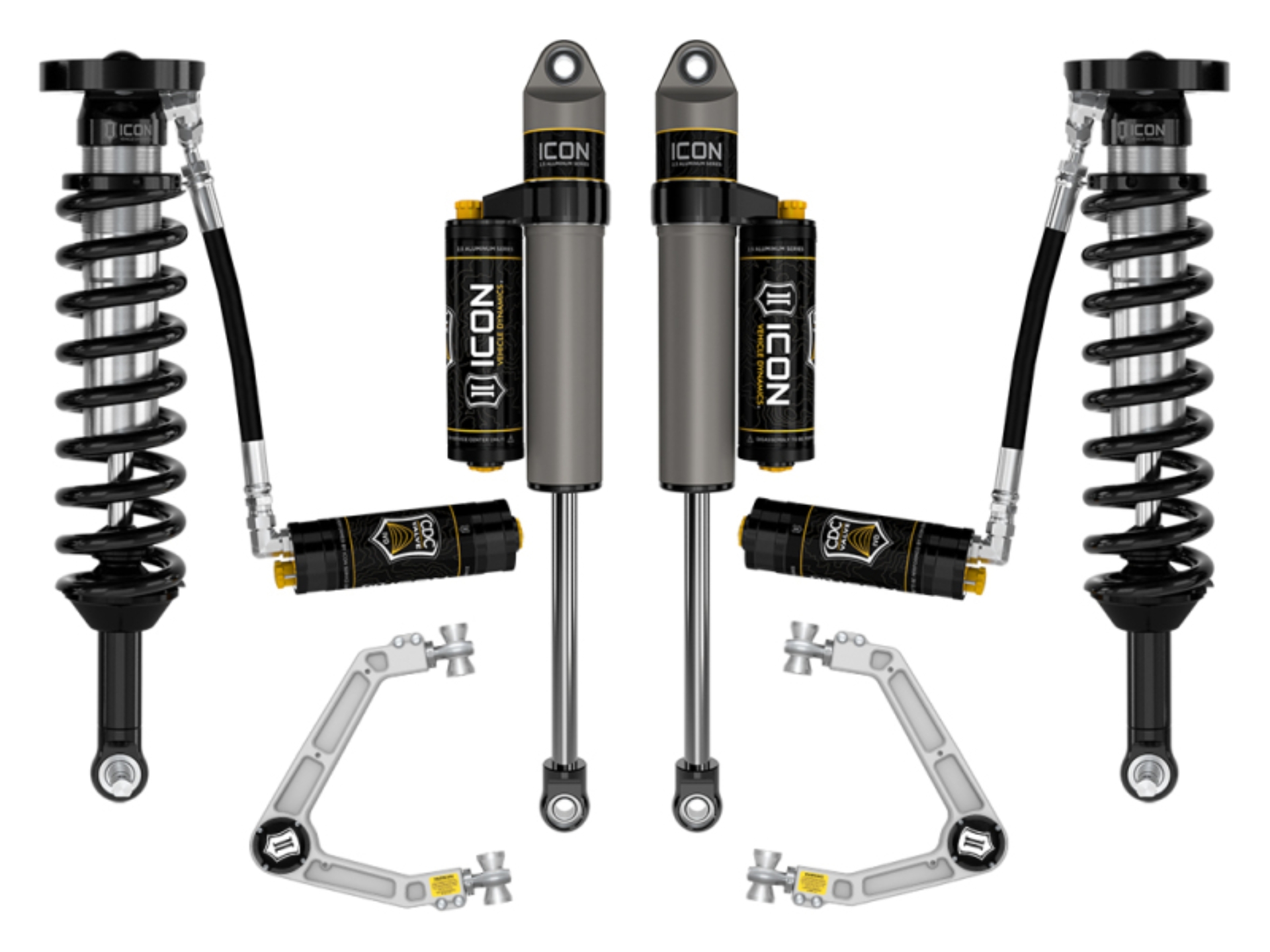 Picture of ICON 2023 Chevrolet Colorado 1.75-2.5in Stage 5 Suspension System w/ Billet UCA
