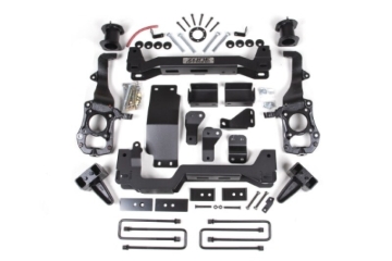 Picture of Zone Offroad 21-23 Ford F150 Tremor 4wd 5in. Suspension Lift Kit - 3in. Rear - Block - Spacer Front