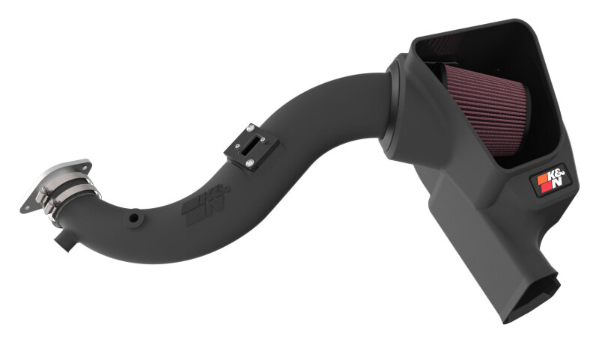 Picture of K&N 2024 Ford Mustang Ecoboost L4-2.3L F/L Turbo AirCharger - Cold Air Intake System