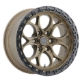 Picture of Weld 17x9 Ledge 6 6x139.7 ET00 BS 5.00 Satin BRZ / Satin BLK Ring 106.1