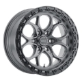 Picture of Weld 18x9 Ledge 6 6x135 ET00 BS 5.00 Satin GUN / Satin BLK Ring 87.1