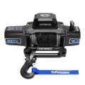 Picture of Superwinch 10000 LBS 12V DC 3/8in x 80ft Synthetic Rope SX10SR Winch - Semi Gloss Black