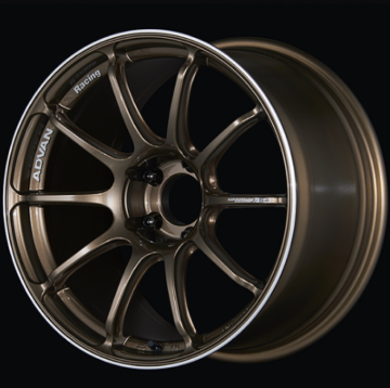 Picture of Advan RSIII 18x8.50 +47 5-100 Umber Bronze & Ring