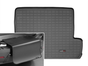 Picture of WeatherTech 10+ Toyota 4Runner Cargo Liner w/ Bumper Protector - Black