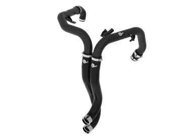 Picture of aFe 22-24 Ford Bronco Raptor BladeRunner 2-1/4in Aluminum Hot Charge Pipe Black