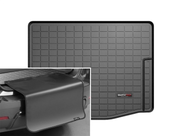 Picture of WeatherTech 12+ Ford Focus Cargo Liner w/ Bumper Protector - Black