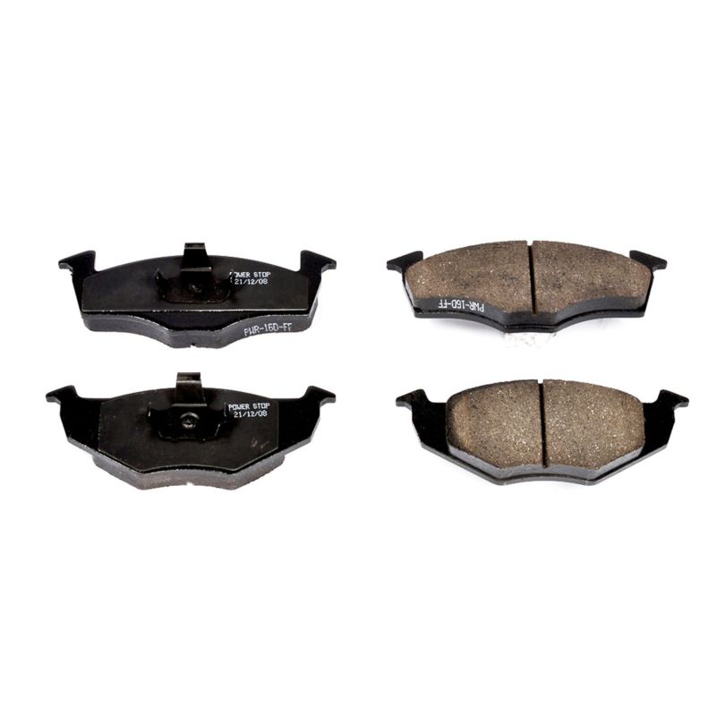 Picture of Power Stop 95-98 Volkswagen Golf Front Z16 Evo Ceramic Brake Pad