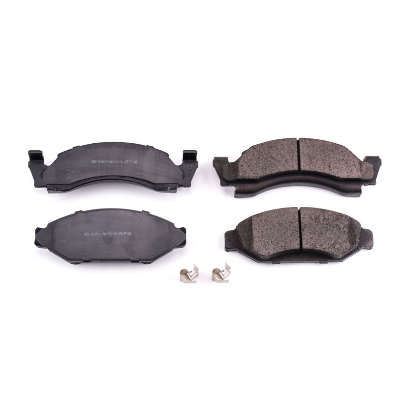 Picture of Power Stop 1974 American Motors Ambassador Front Z17 Evo Ceramic Brake Pad w/Hardware