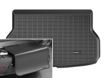 Picture of WeatherTech 13+ Acura RDX Cargo Liner w/ Bumper Protector - Black