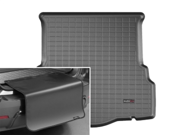 Picture of WeatherTech 13+ Ford Fusion Cargo Liner w/ Bumper Protector - Black