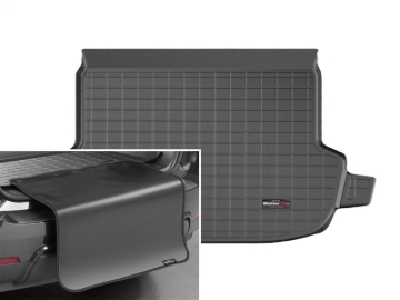 Picture of WeatherTech 14+ Subaru Forester Cargo Liner w/ Bumper Protector - Black
