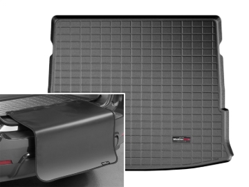 Picture of WeatherTech 14+ Toyota Highlander Cargo Liner w/ Bumper Protector - Black