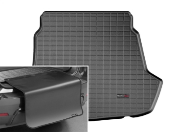 Picture of WeatherTech 15+ Hyundai Sonata Cargo Liner w/ Bumper Protector - Black