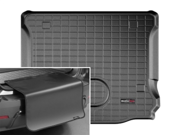 Picture of WeatherTech 15-16 Jeep Wrangler Unlimited Cargo Liner w/ Bumper Protector - Black