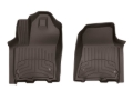 Picture of WeatherTech 2025 Dodge RAM 1500 CC/DC Front FloorLiner HP - Cocoa