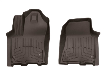Picture of WeatherTech 2025 Dodge RAM 1500 CC/DC Front FloorLiner HP - Cocoa