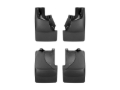 Picture of WeatherTech 22-24 Ford Bronco Raptor (No Sport) No Drill Front & Rear MudFlaps - Black