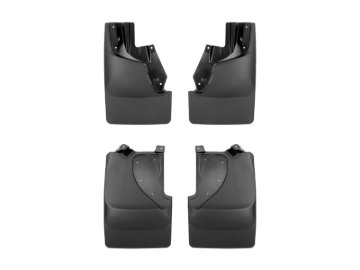 Picture of WeatherTech 22-24 Ford Bronco Raptor (No Sport) No Drill Front & Rear MudFlaps - Black
