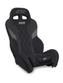 Picture of PRP XCR Suspension Seat - Black/Gray w Diamond Stitch and Front Pocket