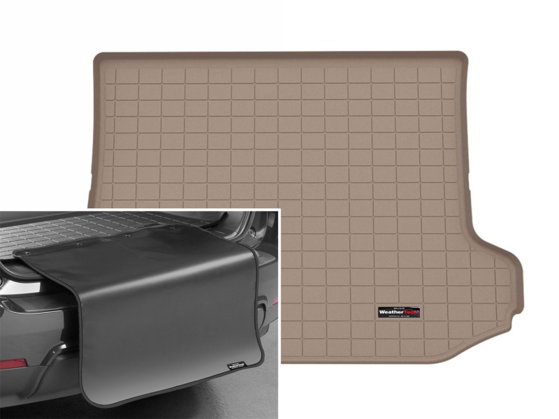 Picture of WeatherTech 06-12 Toyota Rav4 Cargo Liner w/ Bumper Protector - Tan