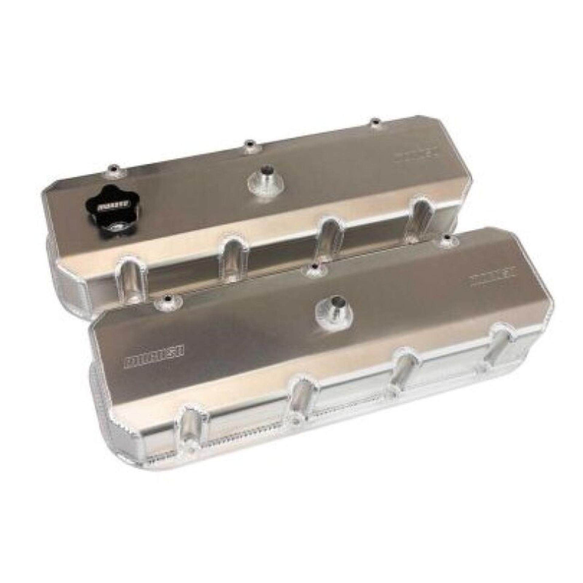 Picture of Moroso GM BBC -12AN Breather 3.875in Tall Aluminum Valve Cover - Pair