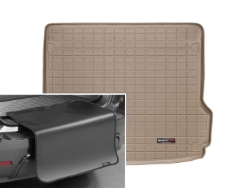 Picture of WeatherTech 13+ Audi Q5/SQ5 Cargo Liner w/ Bumper Protector - Tan
