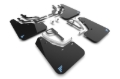 Picture of Rally Armor 25-26 Hyundai Ioniq 5 N Black UR Mud Flap Light Blue Battery Logo