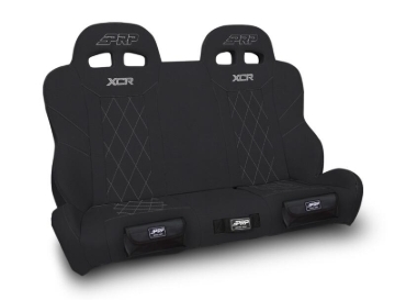 Picture of PRP XCR Polaris RZR Quick Release Rear Suspension Bench Seat w Diamond Stitch/Front Pockets