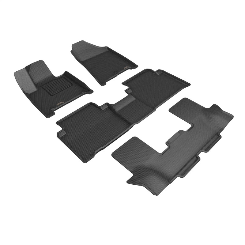 Picture of 3D MAXpider ACE Kagu-Combo-Black Floor Mats - L1HY14601509