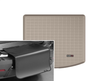 Picture of WeatherTech 13+ Mazda CX-5 Cargo Liner w/ Bumper Protector - Tan