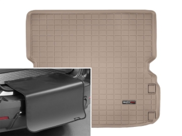 Picture of WeatherTech 13-14 Infiniti JX Cargo Liner w/ Bumper Protector - Tan