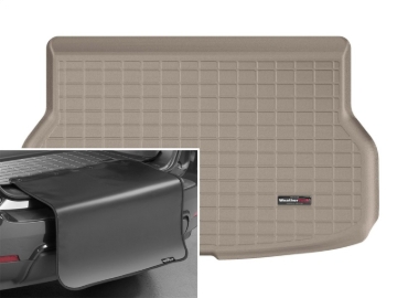 Picture of WeatherTech 13+ Acura RDX Cargo Liner w/ Bumper Protector - Tan