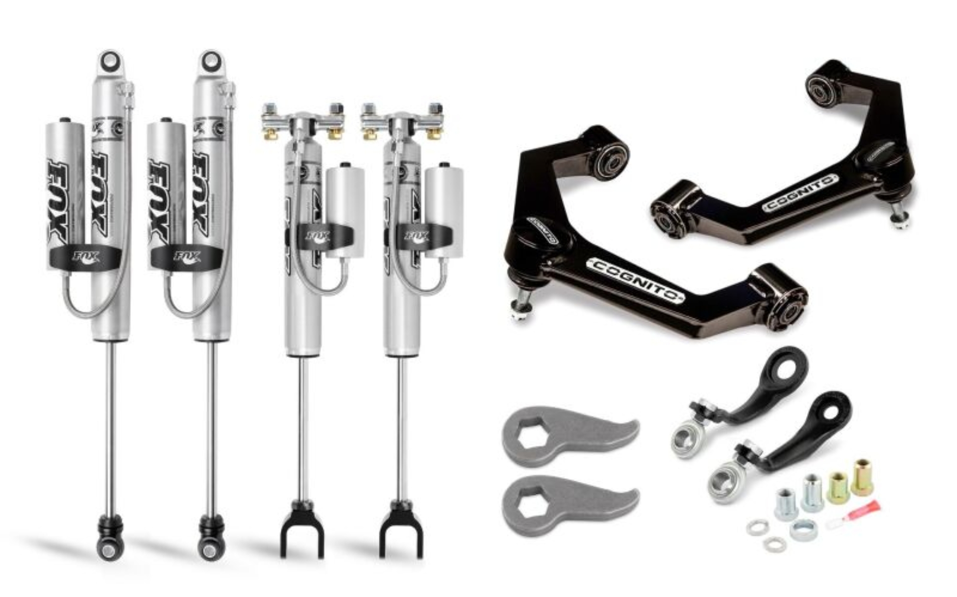 Picture of Cognito 20-24 Chevy/GMC Silv/Sierra 2500/3500 HD 2WD/4WD 3in Premier Leveling Kit w/ Fox PSRR 2.0