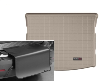 Picture of WeatherTech 07+ Jeep Compass Cargo Liner w/ Bumper Protector - Tan