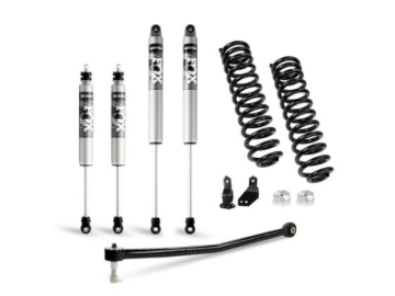 Picture of Cognito 17-19 Ford F-250/350 SD 4WD 2in Performance Leveling Kit w/ Fox PS 2.0 IFP Shocks