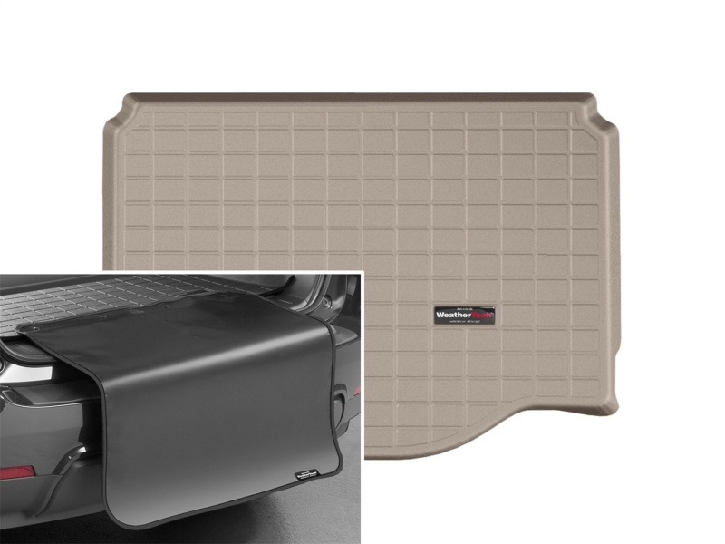 Picture of WeatherTech 13-16 Buick Encore Cargo Liner w/ Bumper Protector - Tan