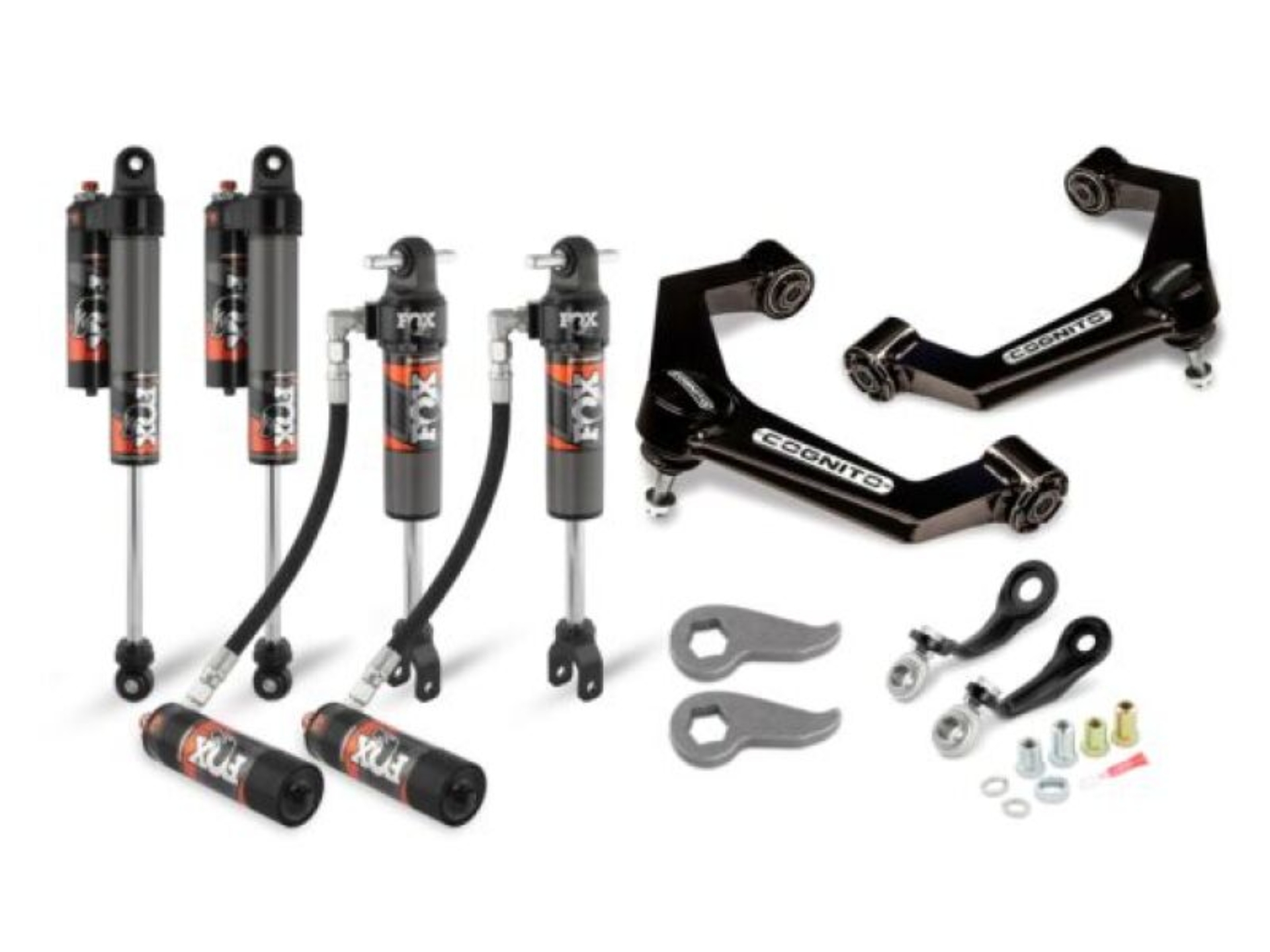 Picture of Cognito 20-24 Chevy Silv/Sierra 2500/3500HD 2WD/4WD 3in Elite Lvlng Kit w/ Fox 2.5 Elite Perf Series