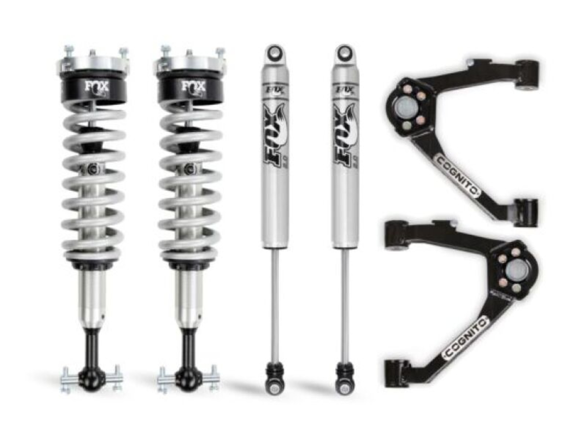 Picture of Cognito 07-20 Chevy Silv/Sierra 1500 Yukon/Tahoe/Sub 2WD/4WD 3in Perf Leveling Kit w/ Fox 2.0 IFP