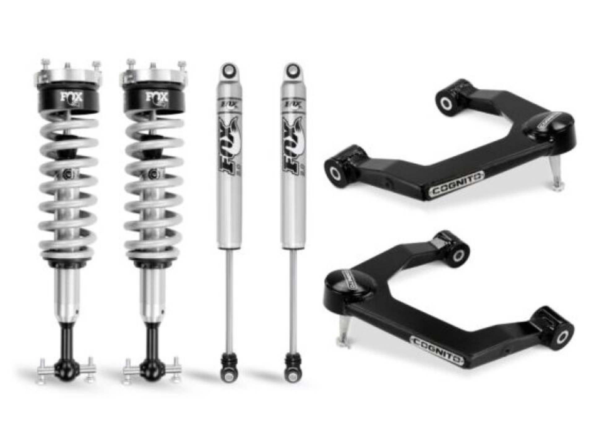 Picture of Cognito 19-24 Chevy Silv/Sierra 1500 2WD/4WD 3in Perf Ball Joint Leveling Kit w/ Fox PS 2.0 IFP