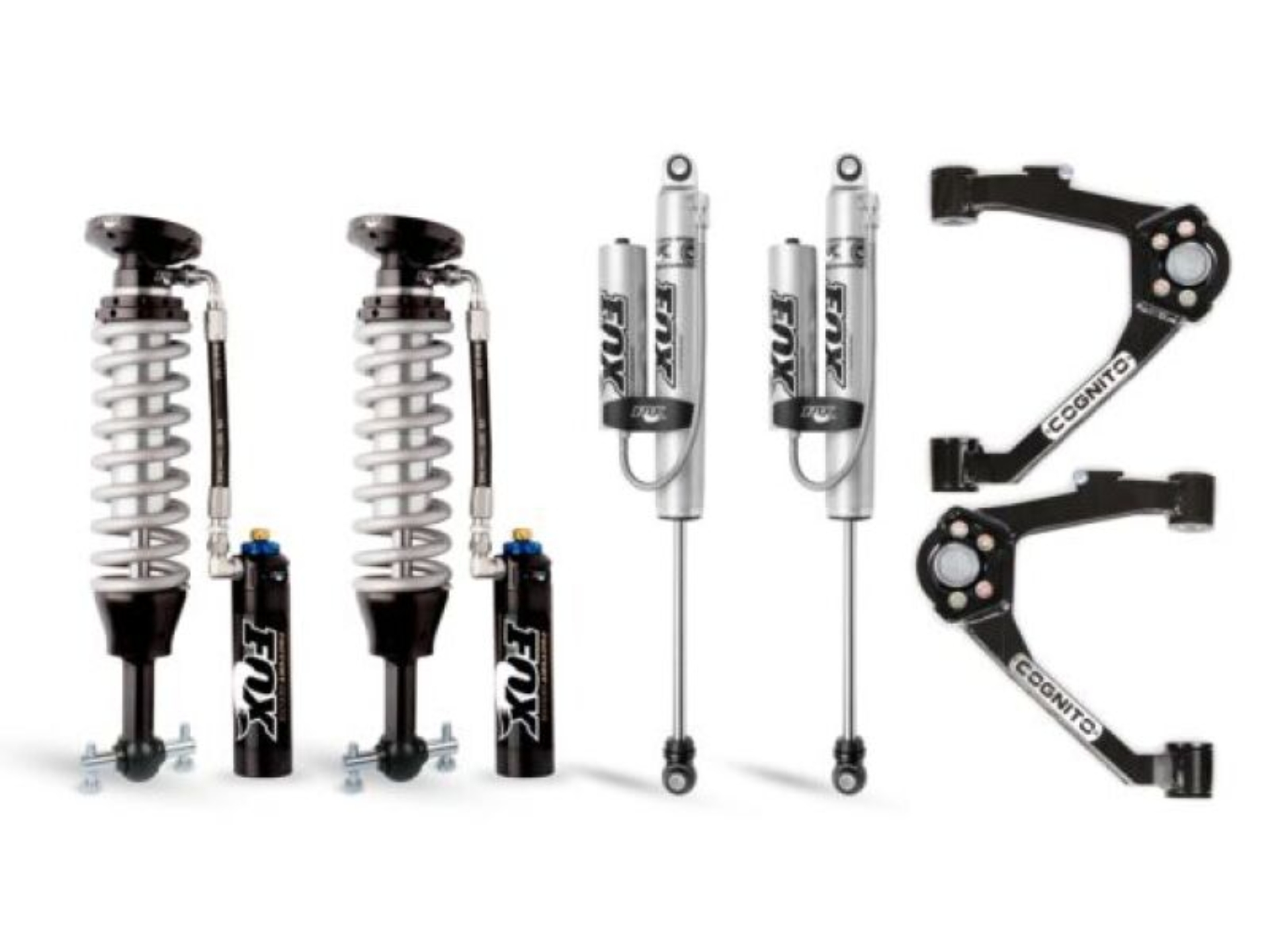 Picture of Cognito 07-20 Chevy Silv/Sierra 1500 Yukon/Tahoe/Suburban 2WD/4WD 3in Elite Leveling Kit w/ Fox FSRR