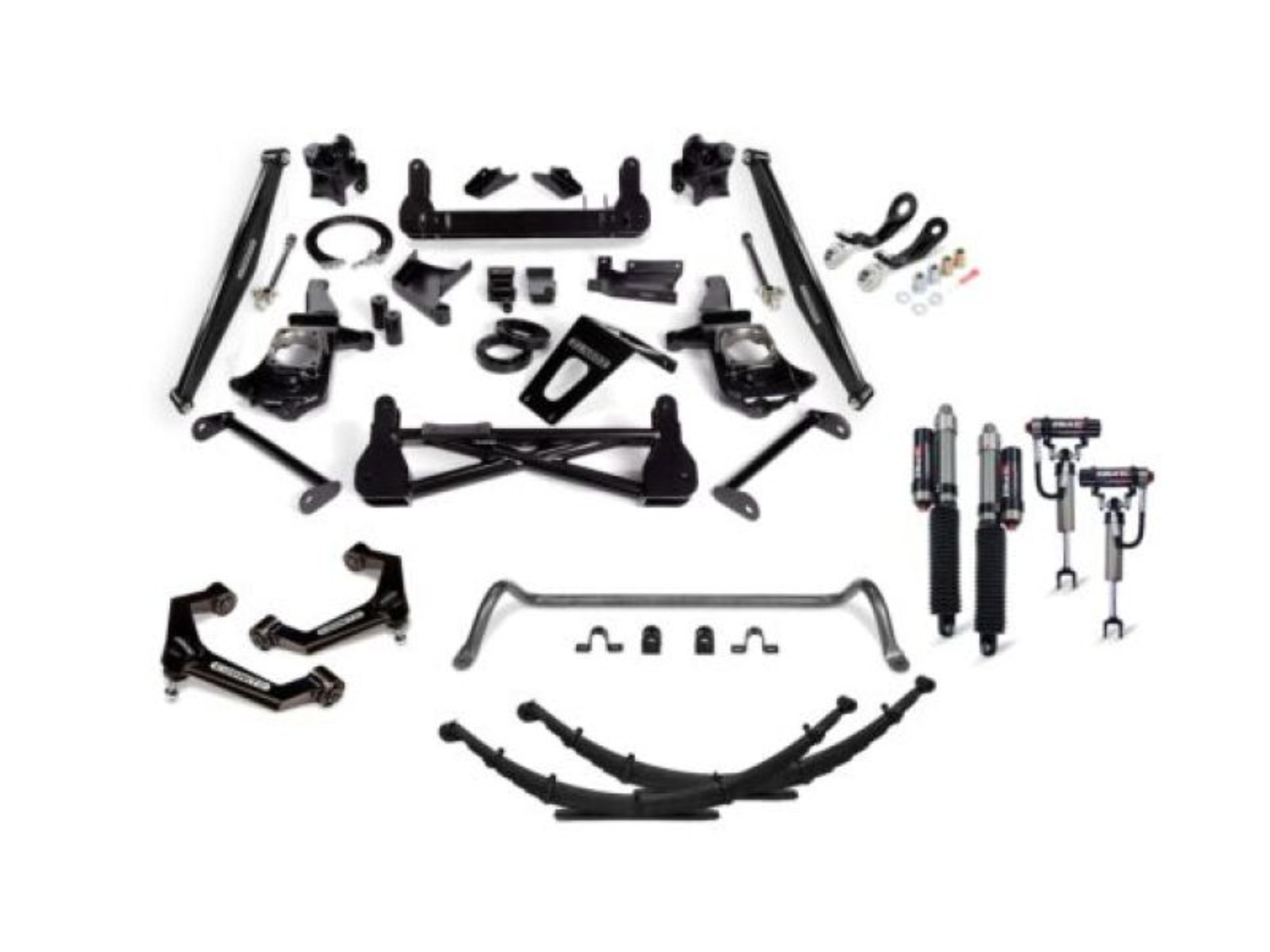 Picture of Cognito 11-19 Chevy/GMC Silverado/Sierra 2500/3500 HD 2WD/4WD 7in Elite Lift Kit w/ Elka 2.5 Shocks
