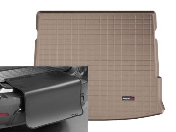 Picture of WeatherTech 14+ Toyota Highlander Cargo Liner w/ Bumper Protector - Tan